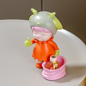 Adornos Pequeños Modernos Hechos a Mano de Resina, Tema de Personajes, Decoraciones para Habitación Infantil, Almacenamiento de Llaves para el Hogar - Product Image 3
