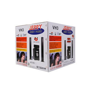 Amplificador <span class=keywords><strong>de</strong></span> <span class=keywords><strong>Sonido</strong></span> Jerry Power <span class=keywords><strong>de</strong></span> Alta Fidelidad <span class=keywords><strong>con</strong></span> Subwoofer y <span class=keywords><strong>Bluetooth</strong></span> para Cine en Casa 3.1 - Product Image 2