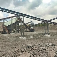 Ligne de production de concassage de calcaire et de fabrication de sable BAICHY 100-150TPH avec concasseur à mâchoires PE600x900 pour le projet d'infrastructure des Comores