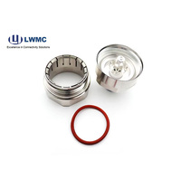 Conectores de Cable de Alto Rendimiento de 1-1/4'', Conector Coaxial RF Tipo N Macho con Abrazadera para Cable RF de 1-1/4'' E01