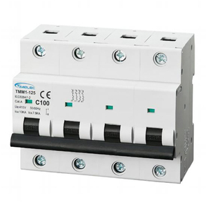 Interruptor Automático Miniatura Industrial OEM/ODM TMM1-125 MCB DC 125A 4P Curva B Precio - Product Image 1