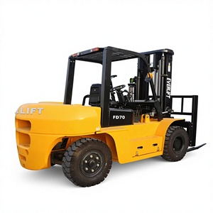 Montacargas Diésel HELI 7T <span class=keywords><strong>8T</strong></span> 12T con Motor 4D33, Montacargas Chinos para Almacenamiento, Logística y Construcción - Product Image 1