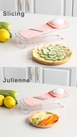 Accessoires de cuisine en métal sûrs Mandoline en acier inoxydable Trancheuse à viande Trancheuse à tomates Déchiqueteuse de légumes