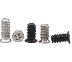 Tornillos Autorroscantes de Acero al Carbono Métrico DIN7500 Grado 4 con Recubrimiento de Zinc, Cabeza Plana, Ranura Interna y Rosca Triangular - Product Image 1