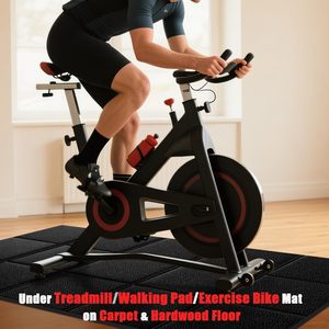 <span class=keywords><strong>Tapis</strong></span> <span class=keywords><strong>de</strong></span> protection pour <span class=keywords><strong>tapis</strong></span> <span class=keywords><strong>de</strong></span> course, vélo d'appartement ou plateforme <span class=keywords><strong>de</strong></span> <span class=keywords><strong>marche</strong></span>, antidérapant, imperméable, absorption des chocs et du bruit - Product Image 5