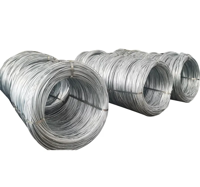 2024 Cheap High Lightning Protection Earthing System Conductor Strength Anti-corrosion Hot Dip Galvanized Round Steel Wire Cable