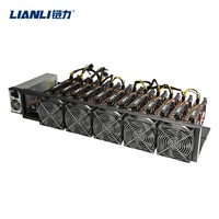 Carte mère 12gpu 55mm ordinateur 6 8 gpu boîtier de cadre 8gpu cadre de plate-forme boîtier de pc à air ouvert