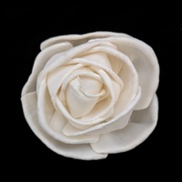 Diffuseur de roseaux de 8cm de haute qualité, pétales de bois faits à la main, fleur de sola pour mariage et décoration intérieure vente en gros