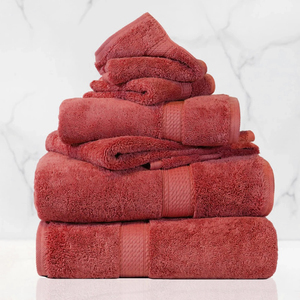 Serviettes de bain de qualité supérieure personnalisables, <span class=keywords><strong>en</strong></span> coton de luxe, sans peluches, ensemble de serviettes pour les mains, le bain et le visage - Product Image 1
