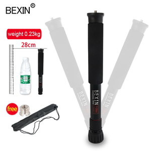 Monopode de caméra durable en alliage d'aluminium réglable BEXIN P256A avec <span class=keywords><strong>pied</strong></span> en caoutchouc amovible pour caméra DLSR - Product Image 1