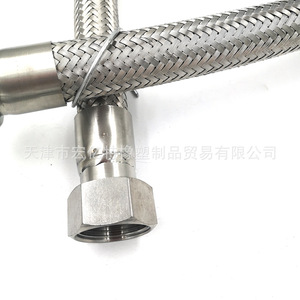 Manguera Metálica Hoyite de 3-150 mm, Acero Inoxidable 304, Flexible, Trenzada, de Alta Presión, para Conexión Hidráulica - Product Image 3