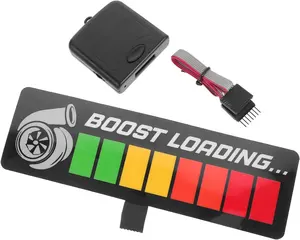 BOOSTLOADINGフロントガラスステッカーオートモトカーLEDウィンドウステッカーデカール安全標識