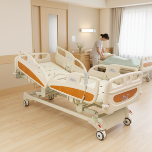 Cama de <span class=keywords><strong>Hospital</strong></span> Eléctrica para Pacientes Clínicos en UCI, con 3/5/7 Funciones - Product Image 4
