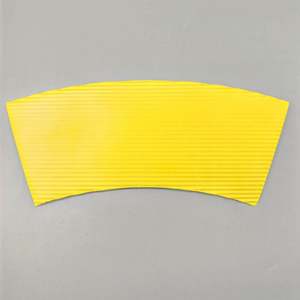 Gobelets en papier ondulé 100 % biodégradables de 8 oz et 36 oz pour café, avec logo personnalisé, revêtement PE, en rouleau, pour vente en gros - Product Image 5