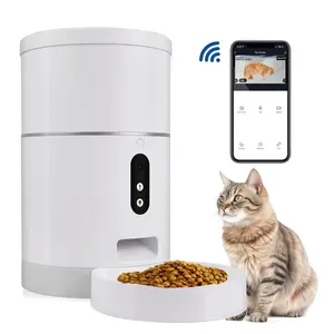 New Design App Control Pet Food Dispenser Smart Pet Feeder Wifi Cat Dog Food Automatic Pet Feeder With Camera