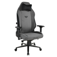 Appui-tête 4D de haute qualité pivotant à hauteur réglable chaise de joueur ergonomique avec appui-tête magnétique en velours pour salle informatique