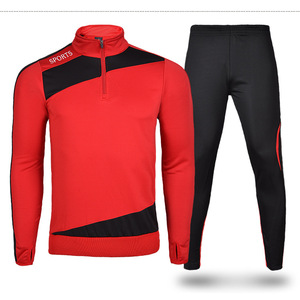 Tuta da Jogger di colore su misura di vendita calda tute da jogging Casual allenamento di calcio in stile giovanile tute a righe per uomo - Product Image 2