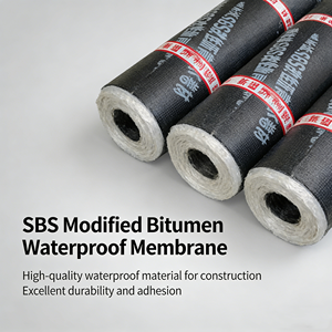 Membrane d'étanchéité en bitume modifié Shunxin avec garantie de 5 ans |   Rouleau d'asphalte thermosoudable pour la réparation des fuites de toiture et la construction - Product Image 4