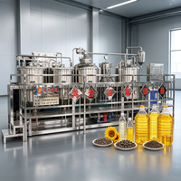 Presse à huile de noix de coco, équipement de raffinage d'huile brute, ligne de production d'huile complète