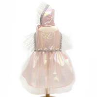 Coloré perle robe costume luxe en gros designer mode femme mignon chien vêtements pour animaux de compagnie été