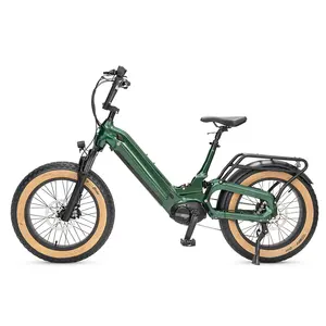 2024 Mario Full-Suspension Elektrische Fiets Met Bafang M600 500W Middenmotor