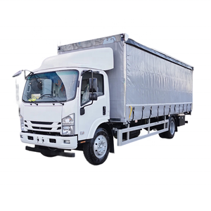 Cortinas Laterales Nuevas para Camión Isuzu 4*<span class=keywords><strong>2</strong></span>, 5 Metros, 7 Metros, Volante a la Izquierda/Derecha, Motor Turbo, Cortina Lateral para Camión, Fabricación de Fábrica - Product Image 1
