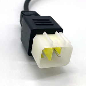 Pour Benelli moto <span class=keywords><strong>OBD</strong></span> câble 16pin à 6 broches <span class=keywords><strong>OBD</strong></span> 2 câble de connexion remplacement pour Benelli Dayun Dayang OBDII câble - Product Image 3
