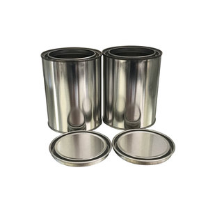 Latas de hojalata de metal de 1 litro al por mayor, latas de pintura vacías, embalaje de uso <span class=keywords><strong>general</strong></span>, muestra OEM disponible - Product Image 5