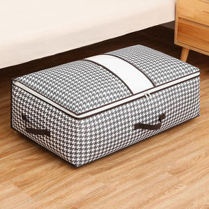 Small Clothes Storage Bag Eco-Friendly Breathable <b>Under</b> <b>Bed</b> Storage Bags for Clothing Blankets - Product Image 1