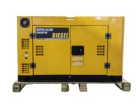 Groupe électrogène diesel super silencieux 15 kW 20 kVA portable, puissant, pour alimentation de secours