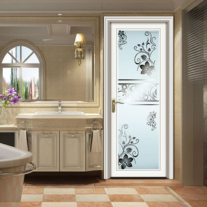 Orden a granel Puertas de vidrio de aluminio Precio de fábrica Diseño frontal de oficina con mecanismo abatible simple - Product Image 4