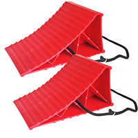 GT-10P Workercare Plastique HDPE Mini Cale de Roue pour Voitures RVs Campers Remorques