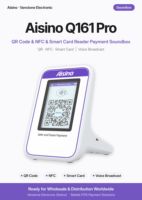 Terminal de paiement par code QR avec clavier, double écran, processeur double cœur, haut-parleur de diffusion vocale pour pharmacie