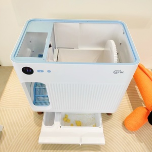 An toàn tiếng ồn thấp thông minh phun khử mùi không có rò rỉ rác mèo hộp tự động làm sạch với 12 sesors - Product Image 3