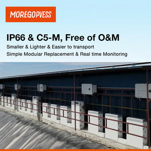 Système d'énergie solaire Morego complet 250 kW 1 MW hors réseau hybride WiFi IP66 Onduleur Batterie Solution de stockage de batterie commerciale - Product Image 4