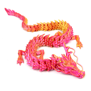 Dragon imprimé en 3D pour enfants, jouets anti-stress Dragon, animaux imprimés en 3D, jouets anti-stress Dinosaures, fournitures et récompenses pour la classe pour garçons et filles - Product Image 1