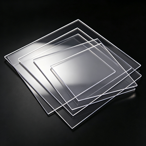 Plaque acrylique PMMA hautement transparente en stock, feuille protégée par double <span class=keywords><strong>papier</strong></span> brun, stock stable, fabrication sur mesure - Product Image 2