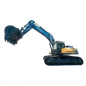 Excavadora de cadenas Hyundai de alta calidad con motor Cummins EPA, bomba hidráulica MOOG y motor, capacidad de cazo de 3.6m para construcción - Product Image 1