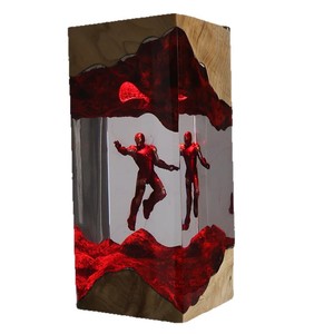 Avengers Marvel resina ornamenti da tavolo Ocean Art Crafts <span class=keywords><strong>Design</strong></span> moderno decorazione per la casa di alta qualità accessori regalo di compleanno - Product Image 5