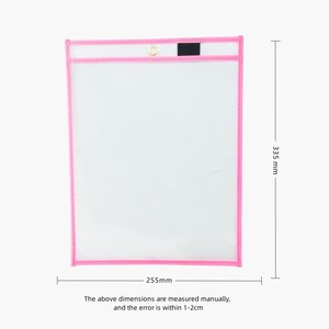 Lima reescribible A4 para guardería, herramienta de enseñanza escolar para Educación Temprana, reutilizable, con bolsillos de borrado en seco para aula - Product Image 6