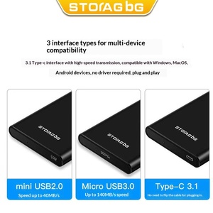Nouveau disque dur externe portable haute vitesse de 1 To de 2,5 pouces pour ordinateur de bureau - Product Image 5