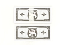 Pistolet Lanceur de Billets en Plastique pour Tirer des Billets de Banque – Jeu de Fête, Anniversaire, Mariage, Enfants, Adultes – Jouet Nouveauté