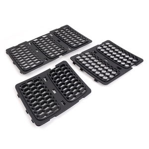 Rejilla Delantera para Jeep Grand Cherokee, Rejilla de Radiador de ABS Negro con Diseño de Panal de Abeja, Pieza de Repuesto para Modelos 2014-2016 - Product Image 4