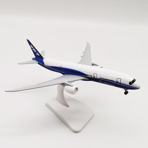 <span class=keywords><strong>Boeing</strong></span>-modelo de avión de aleación de <span class=keywords><strong>787</strong></span> y 20cm, juguete de avión de aire fundido a presión para regalos de cumpleaños, gran oferta - Product Image 2