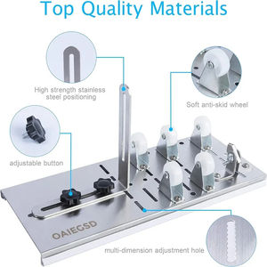 Outil de coupe-bouteille en verre carré rond pour vin bière verre Sculptures Machine de coupe pour bière verre porte-bouteilles - Product Image 3