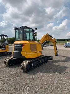 Distribuidor Oficial de LiuGong, Miniexcavadora de Orugas 9057FZTS, Peso Operativo de 5.0 Toneladas para Excavación y Apertura de Zanjas - Product Image 5