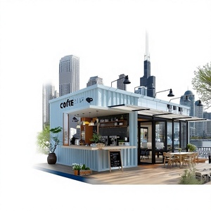 Contenedor Móvil para Tienda, Casa Modular de Ensamblaje Rápido, Cafetería, Puesto de Mercado Nocturno, Kiosco Comercial, Tienda de Conveniencia - Product Image 5