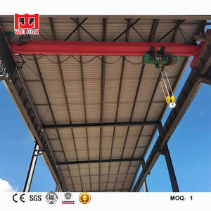 Grúa Puente Monoviga Tipo LDA para Taller, Grúa Puente de 5, 10 y 20 Toneladas con Luz de Advertencia - Product Image 2