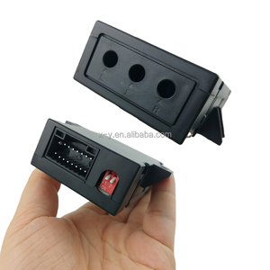 Xe hệ thống giám sát 360 toàn cảnh hệ thống điều khiển 3 máy ảnh, xem phía trước, bên trái và bên phải xem HD không thấm nước CE <span class=keywords><strong>DC</strong></span> 12V IP67 - Product Image 6