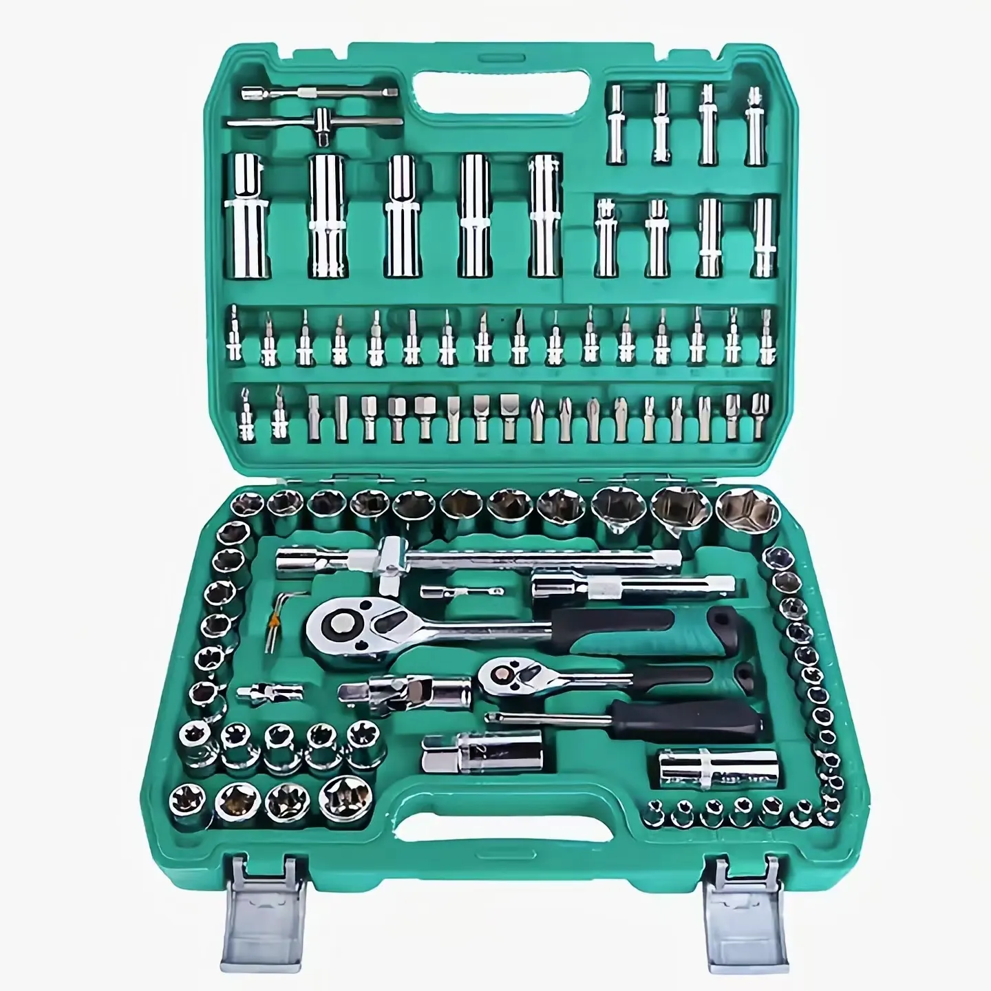 Strumenti professionali durevoli 108 pezzi chiave a CR-V presa Set di strumenti per la riparazione automatica